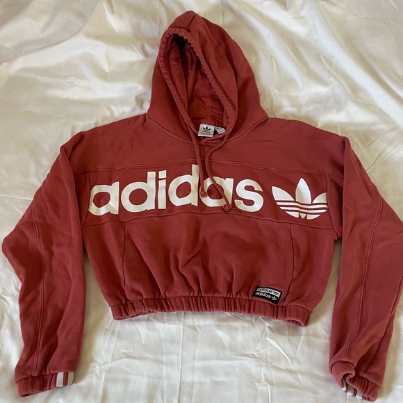 adidas Tops - Adidas Cropped Top Hoodie